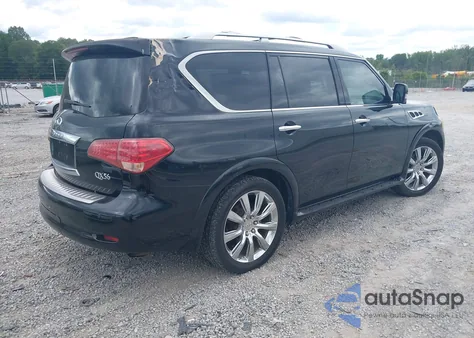 2012 Infiniti Qx56 из США, поврежденный, VIN JN8AZ2NF1C9516813